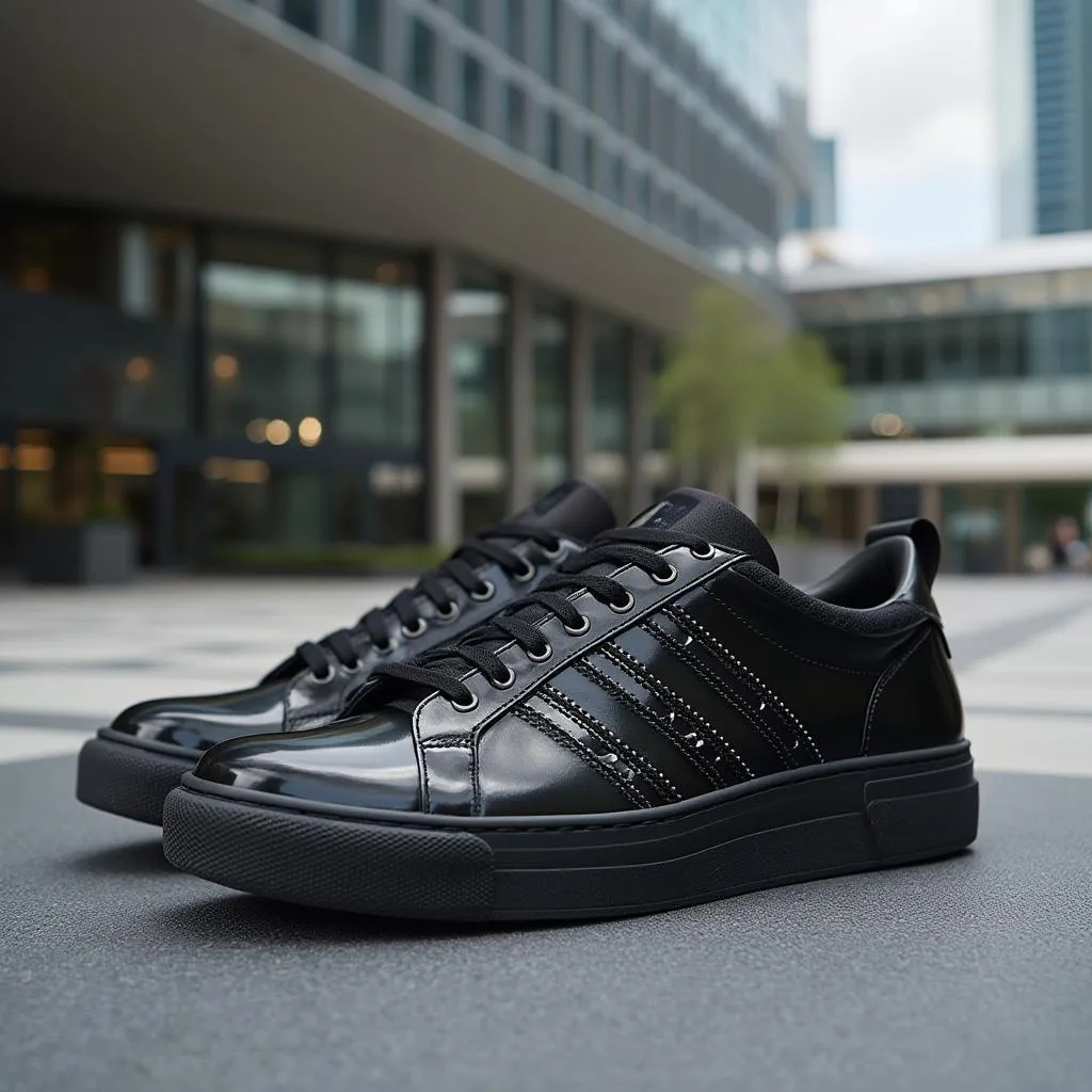 Zapatillas en entorno urbano