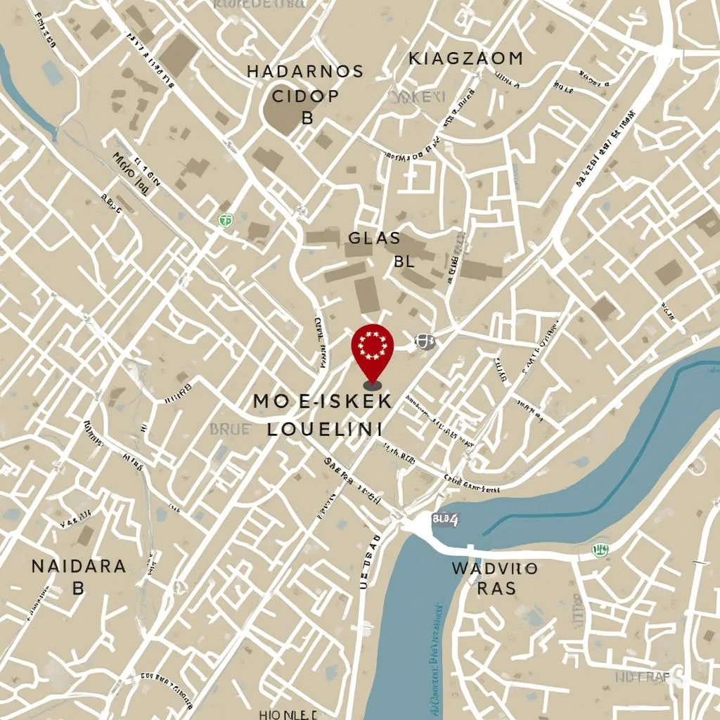 Mapa de ubicación de la tienda